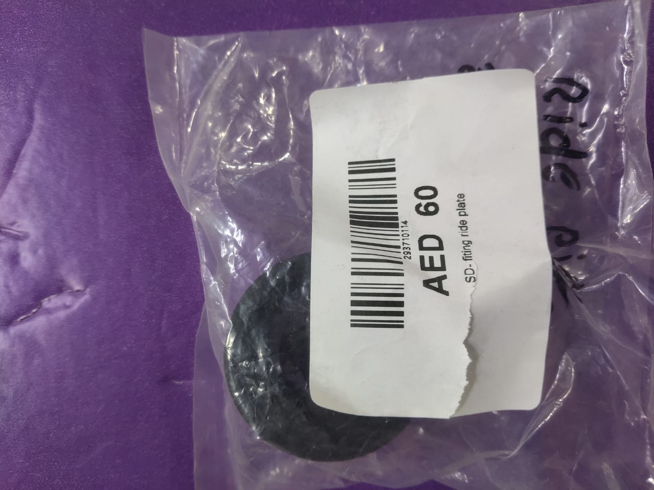 293710114 Sea doo  ride plate plastic fitting