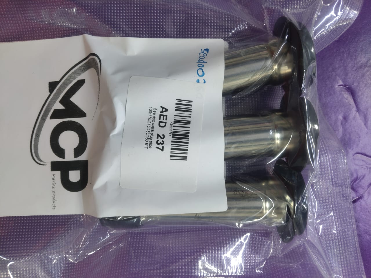 420851751 Sea doo spark plug pipe kit  130/170/215/255/260