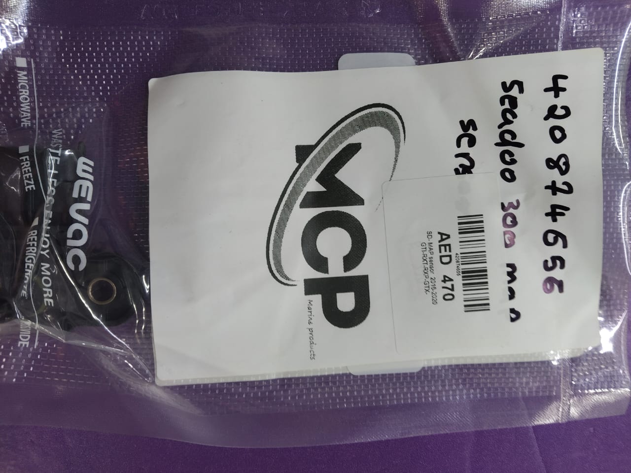 420874656 Sea doo map sensor 2016-2020 GTI-GTX-RXP-GTX