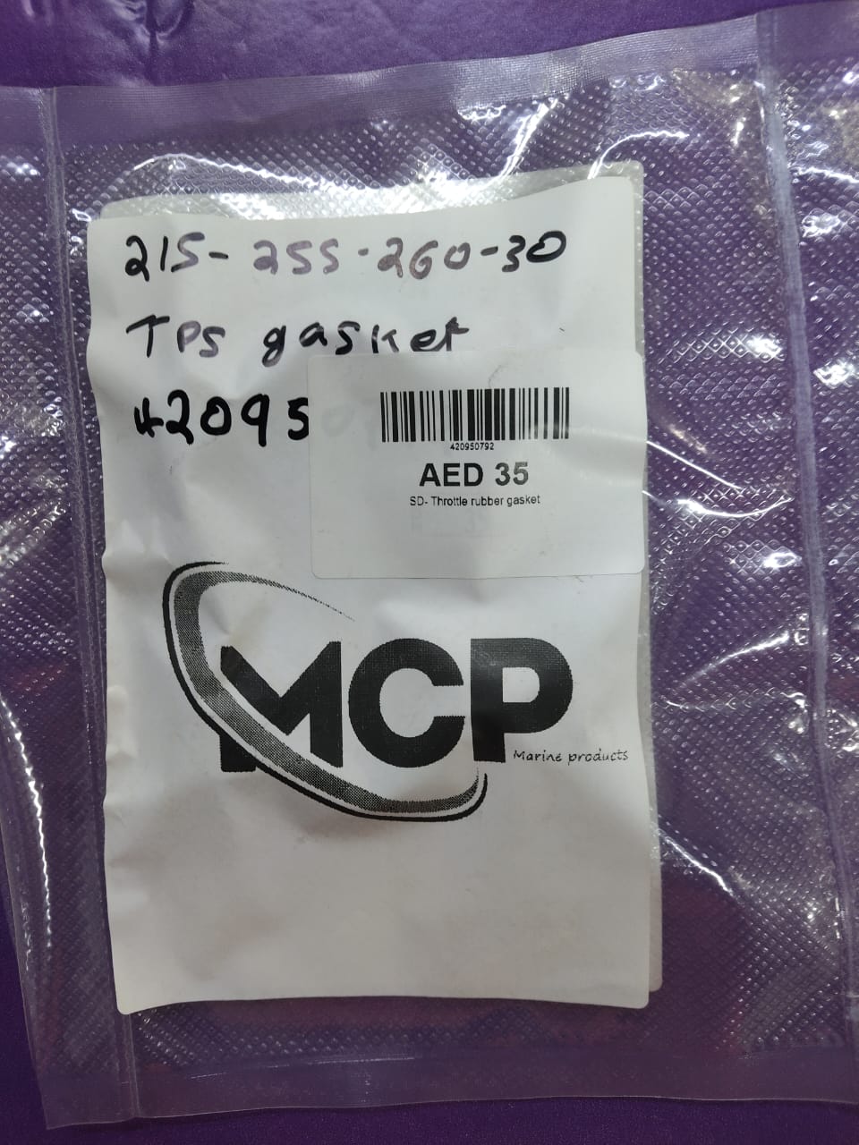 420950792 Sea doo throttle rubber all