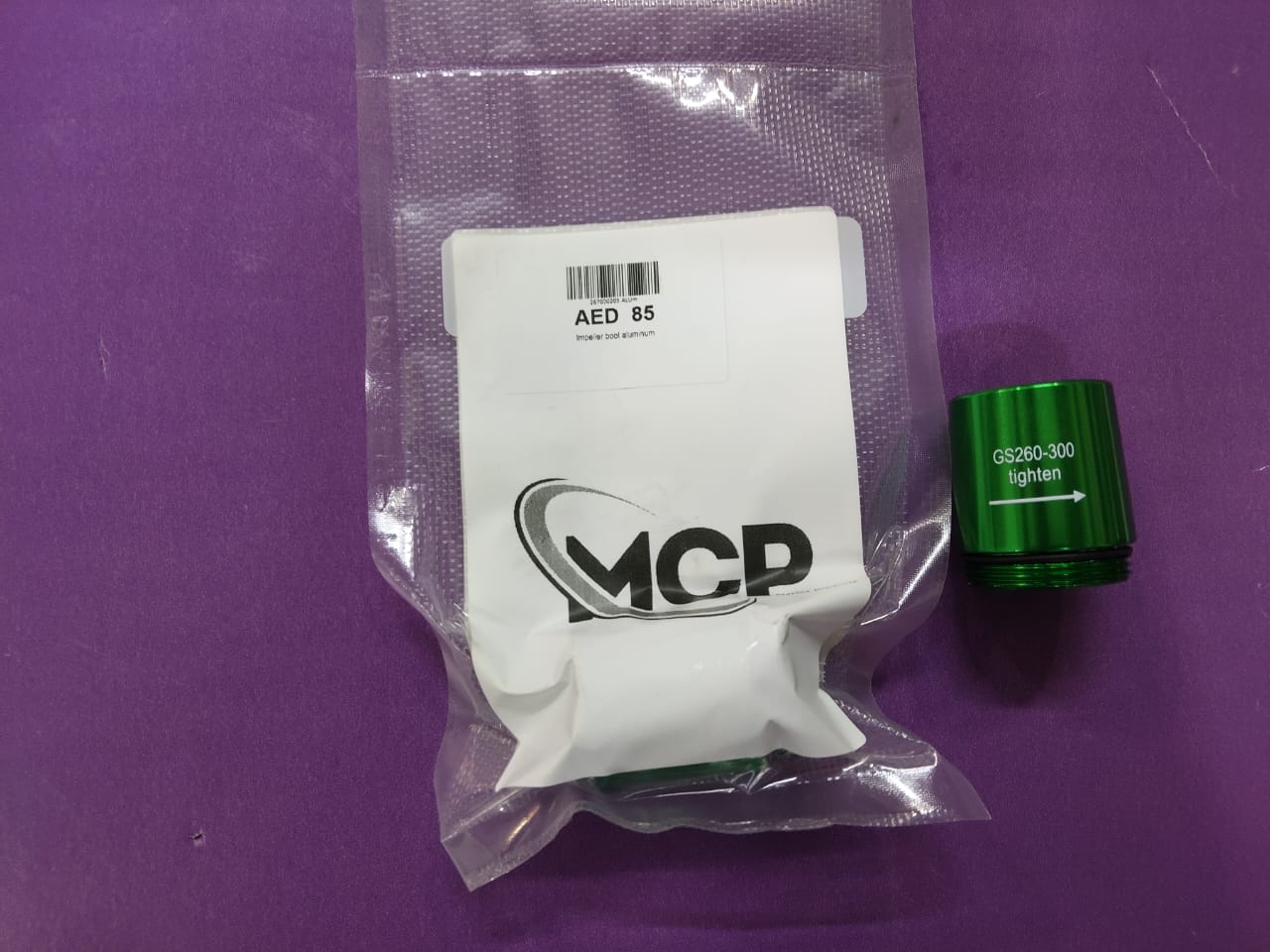 267000206	Impeller boot aluminum